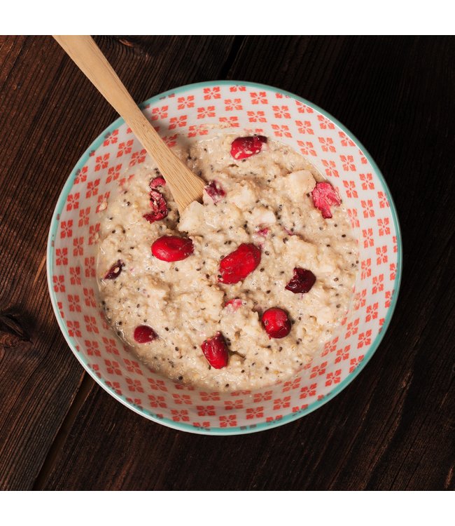 Lyo Food Porridge with Cranberry, Apple and Cinamon