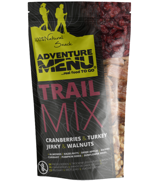 Adventure Menu Trailmix - Cranberry | turkey JERKY | Walnuts 50g