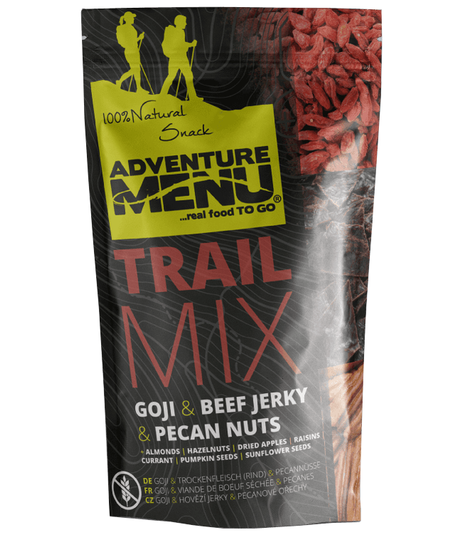 Adventure Menu Trailmix - Goji | beef JERKY | Pecan nuts 50g