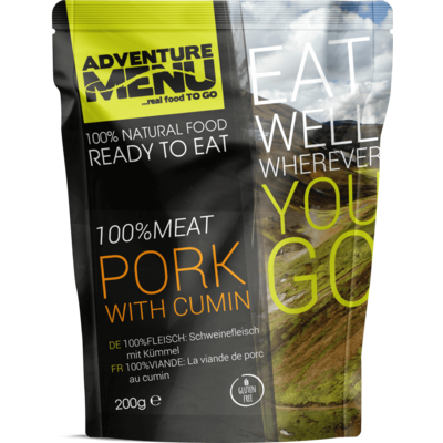 Adventure Menu 100%MEAT Pork meat with cumin