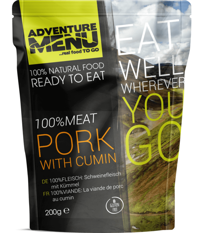 Adventure Menu 100%MEAT Pork meat with cumin