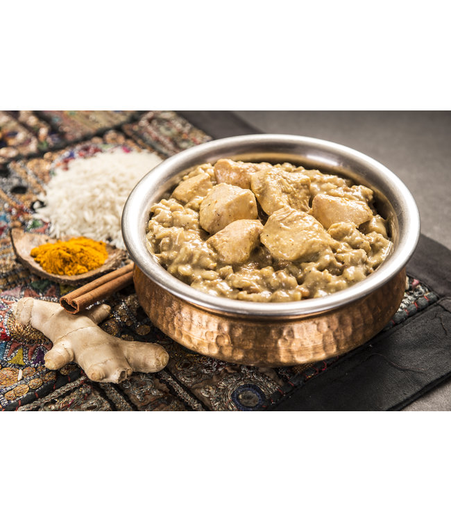 Adventure Menu Chicken Korma with rice