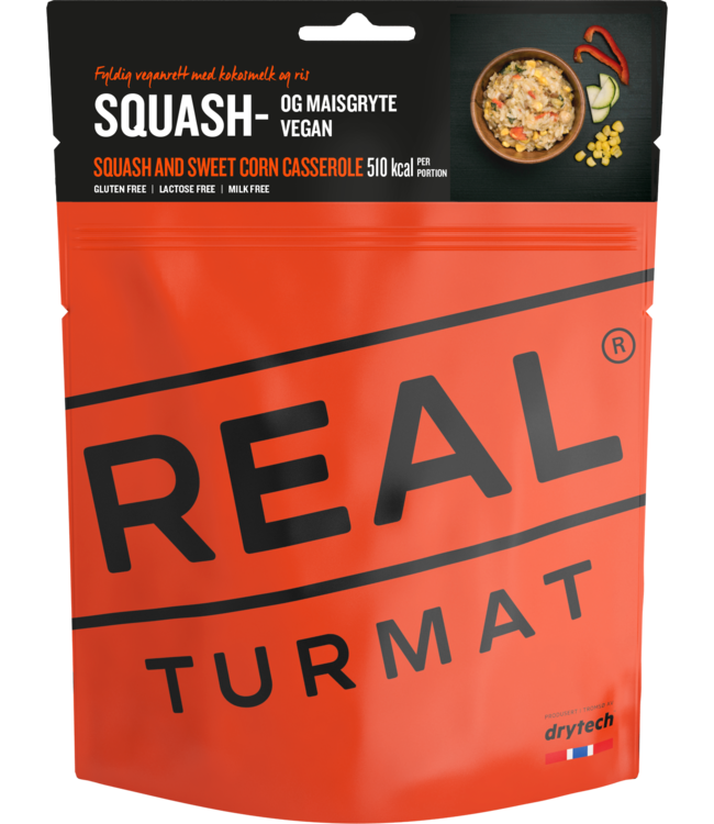 Real Turmat Squash and Sweet Corn Casserole