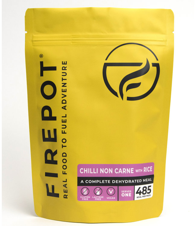Firepot Chilli Non Carne and Rice