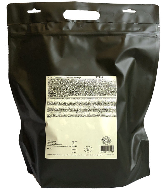 Trek 'n Eat Day Ration Pack Typ 4 Vegeterian