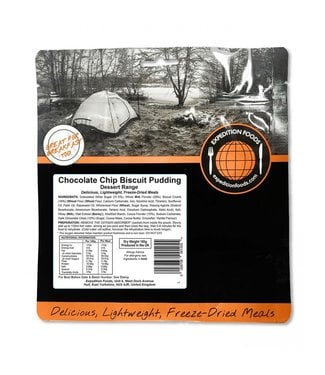 Expedition Foods Chocolate Chip Biscuit Pudding