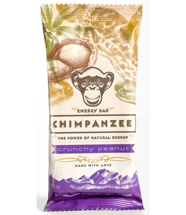 Chimpanzee Energy Bar Crunchy Peanut