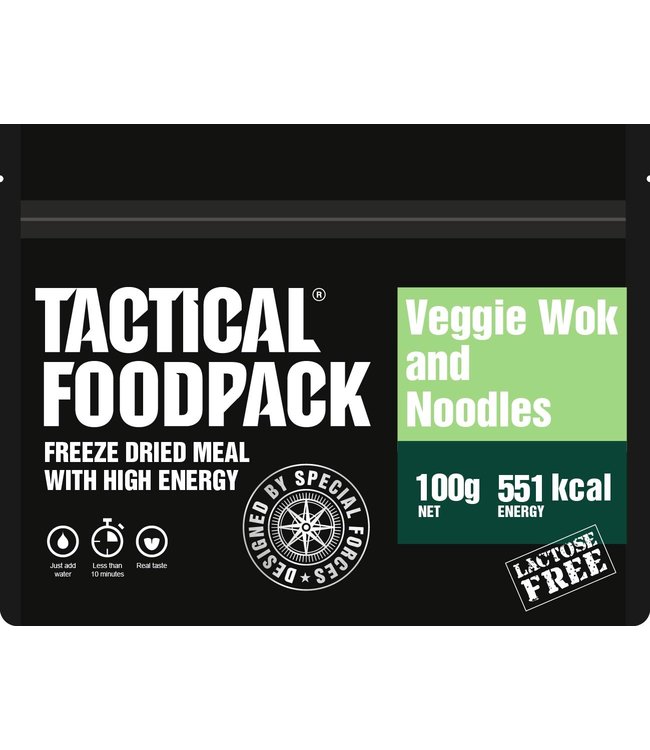 Tactical Foodpack Veggie Wok and Noodles