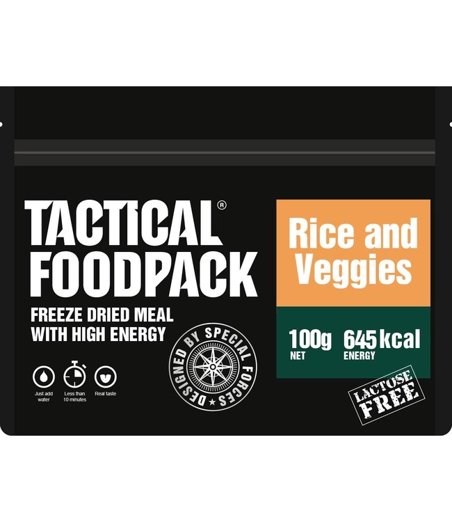 Tactical Foodpack Rice and Veggies