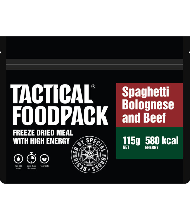 Tactical Foodpack Beef Spaghetti Bolognese