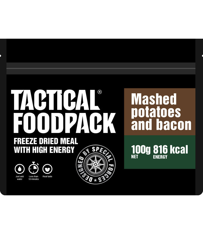 Tactical Foodpack Mashed Potatoes and Bacon