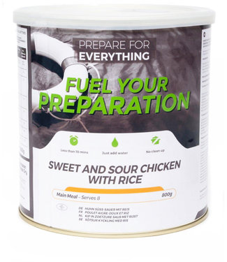 Fuel Your Preparation Sweet and Sour Chicken with Rice