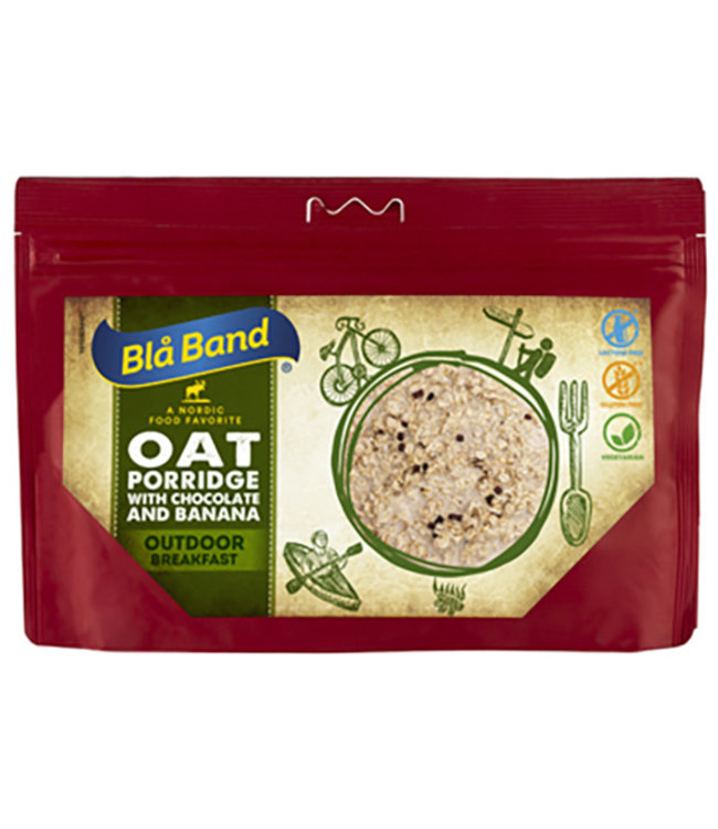 Bla Band Oat Porridge with Chocolate and Banana