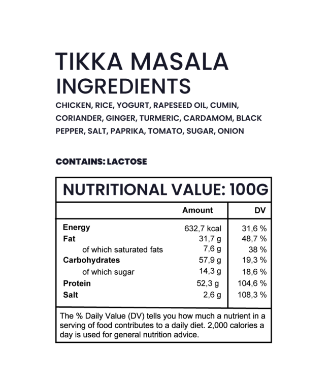 Onestepmeal Tikka Masala