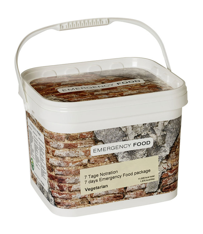 Emergency Food 7 Day Emergency Ration - vegetarian