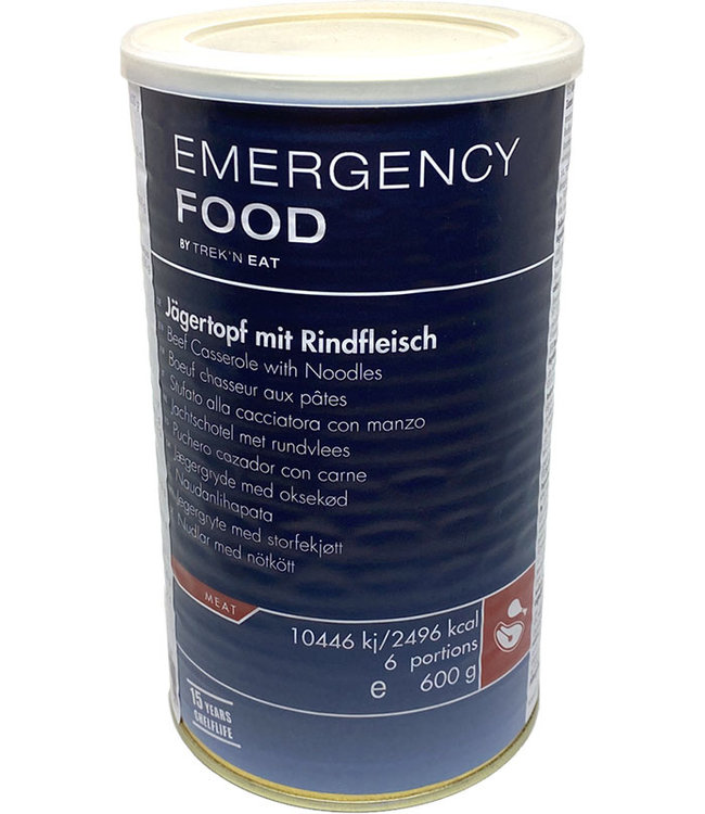 Emergency Food Beef Casserole with Noodles