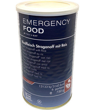 Emergency Food Boeuf Stroganoff avec riz