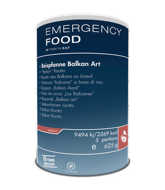 Emergency Food Risotto des Balkans