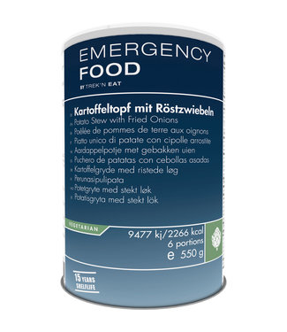 Emergency Food Kartoffelsuppe mit Röstzwiebeln