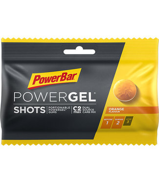 Powerbar Powergel Schüsse Orange 9 Schüsse