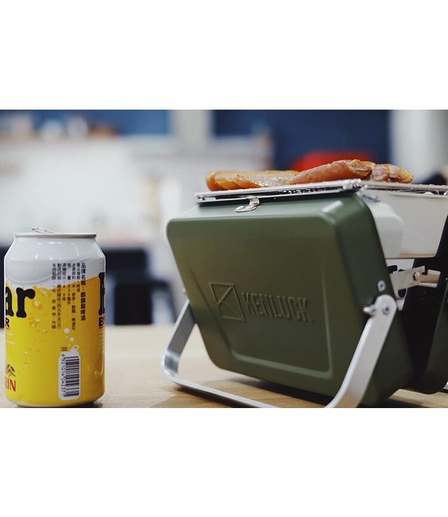 Kenluck Mini Grill Oliver Matte Green