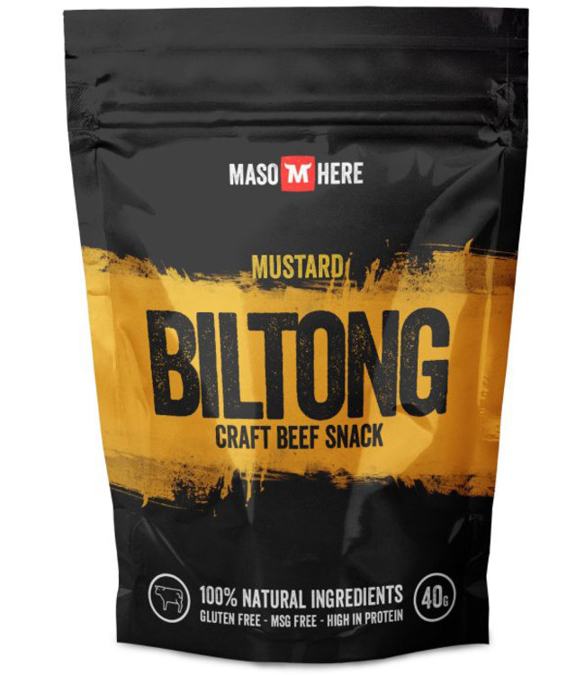 Maso Here Mustard Biltong