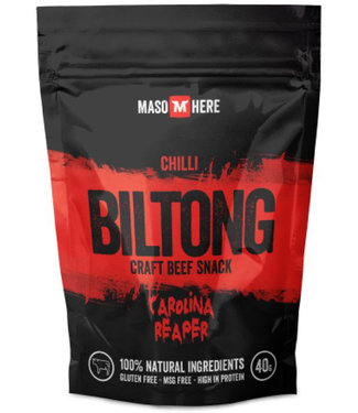 Maso Here Biltong de Carolina Reaper