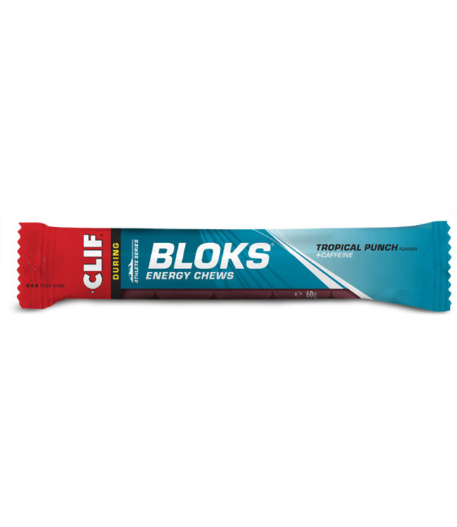 Clif Bar Bloks Tropical Punch with Caffeine