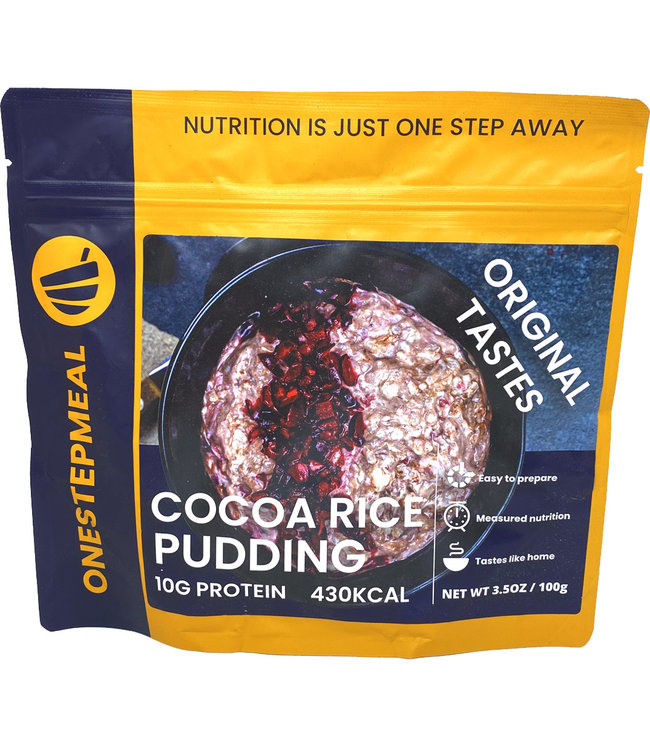 Onestepmeal Cocoa Rice Pudding