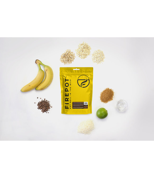 Firepot Toasted Banana Porridge