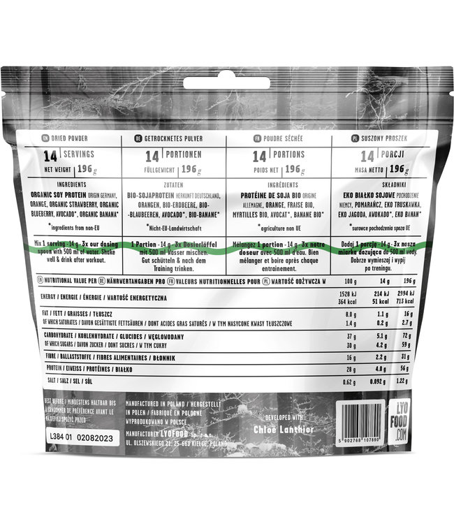 Lyo Food Recovery Formula