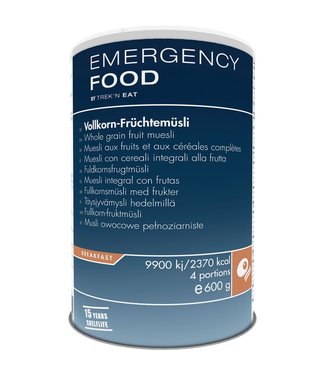 Emergency Food Whole grain fruit muesli