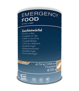 Emergency Food Zucchini-Würfel