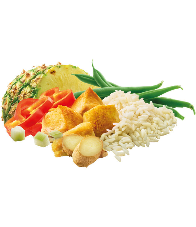 Adventure Food Kip Kerrie Met Rijst