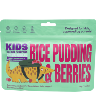 Tactical Foodpack KIDS Rice Pudding and Berries