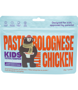 Tactical Foodpack KIDS Pâtes bolognaises au poulet