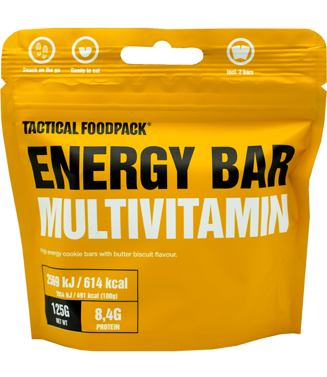 Tactical Foodpack Energy Bar Multivitamin 125g (2 repen)