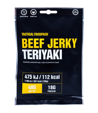 Tactical Foodpack Beef Jerky Teriyaki