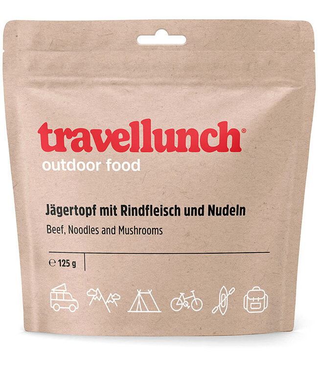 Travellunch JÄGERTOPF with BEEF and NOODLES