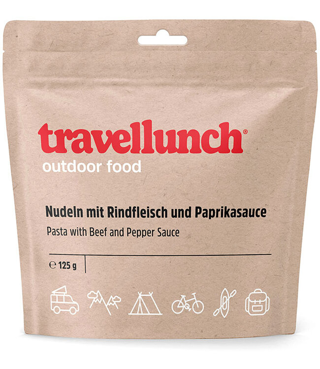 Travellunch Pasta with Beef and Pepper Sauce