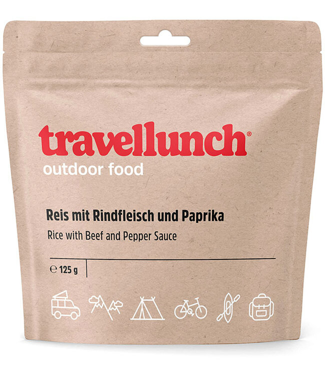 Travellunch Rice with Beef and Pepper Sauce