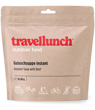 Travellunch Gulaschsuppe mit Rindfleisch