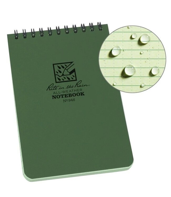 Rite in the Rain Top spiraal notebook 10x15 cm