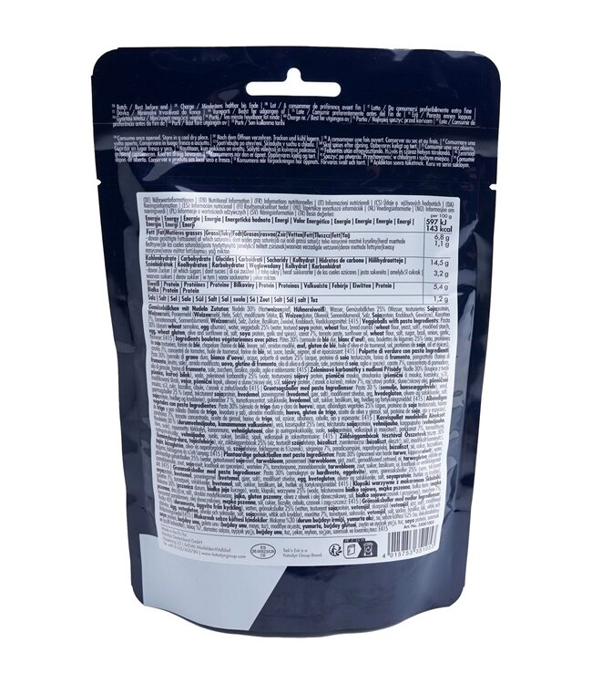 Trek 'n Eat Veggie balls with pasta-RTE