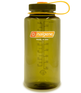 Nalgene 32oz Wide Mouth Sustain Olive