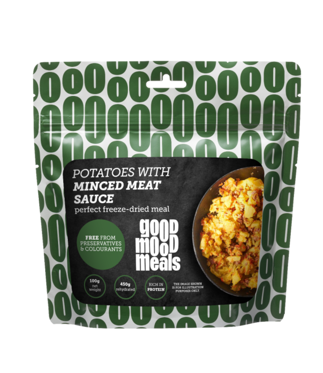 Good Mood Meals Potatoes with Minced Meat Sauce