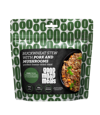 Good Mood Meals Buckwheat Stew with Pork and Mushrooms