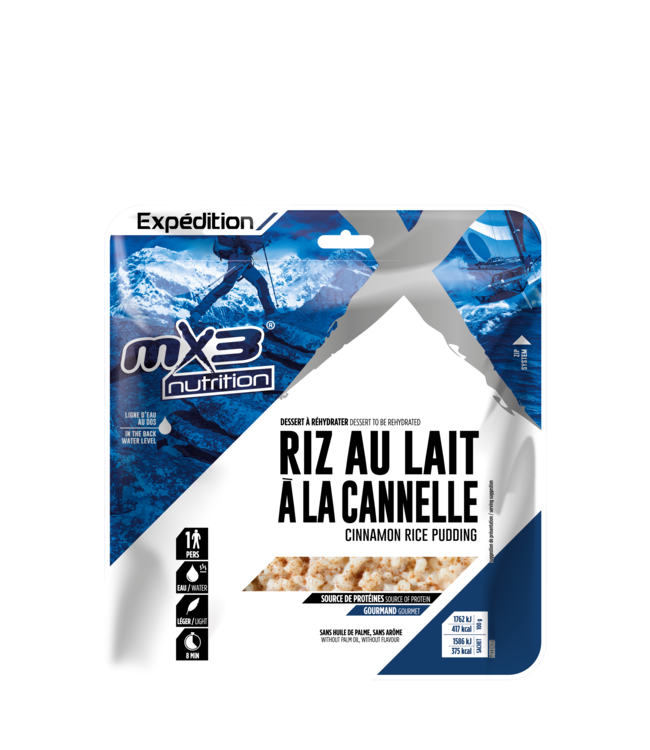 MX3 Rice pudding with cinnamon