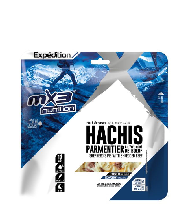 MX3 Shepherd's pie with beef rashers