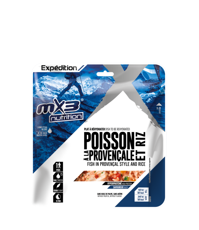 MX3 Fish  Provencal Style and Rice